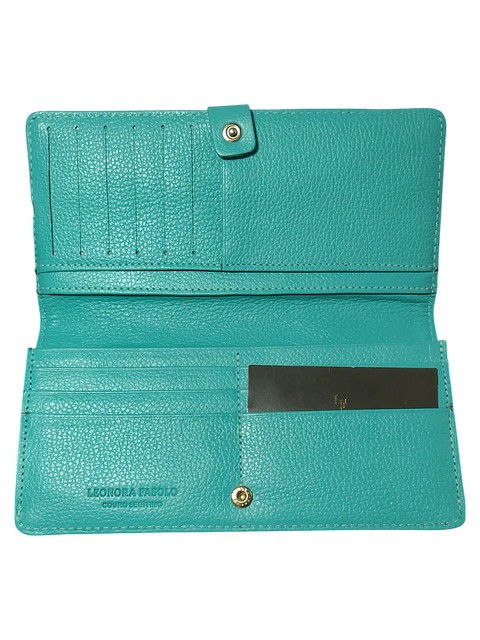 Billetera FASOLO Large Turquesa