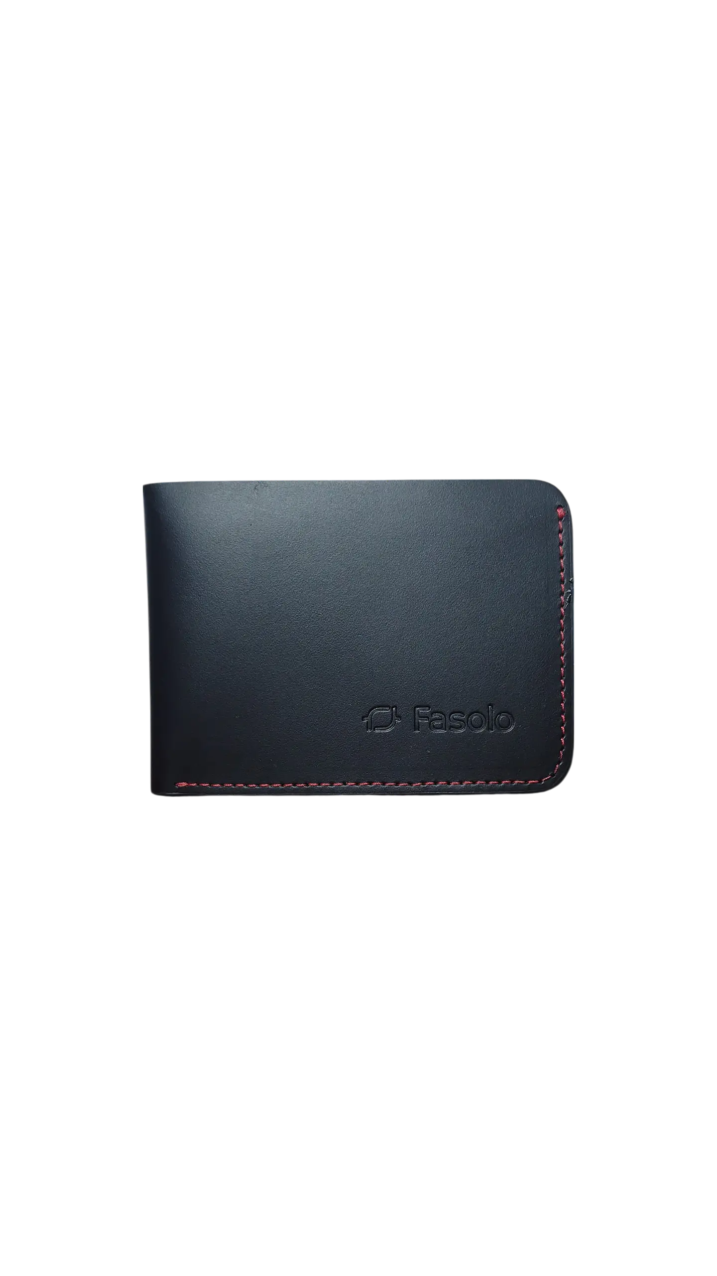 Billetera FASOLO Medium Negro/Rojo 1