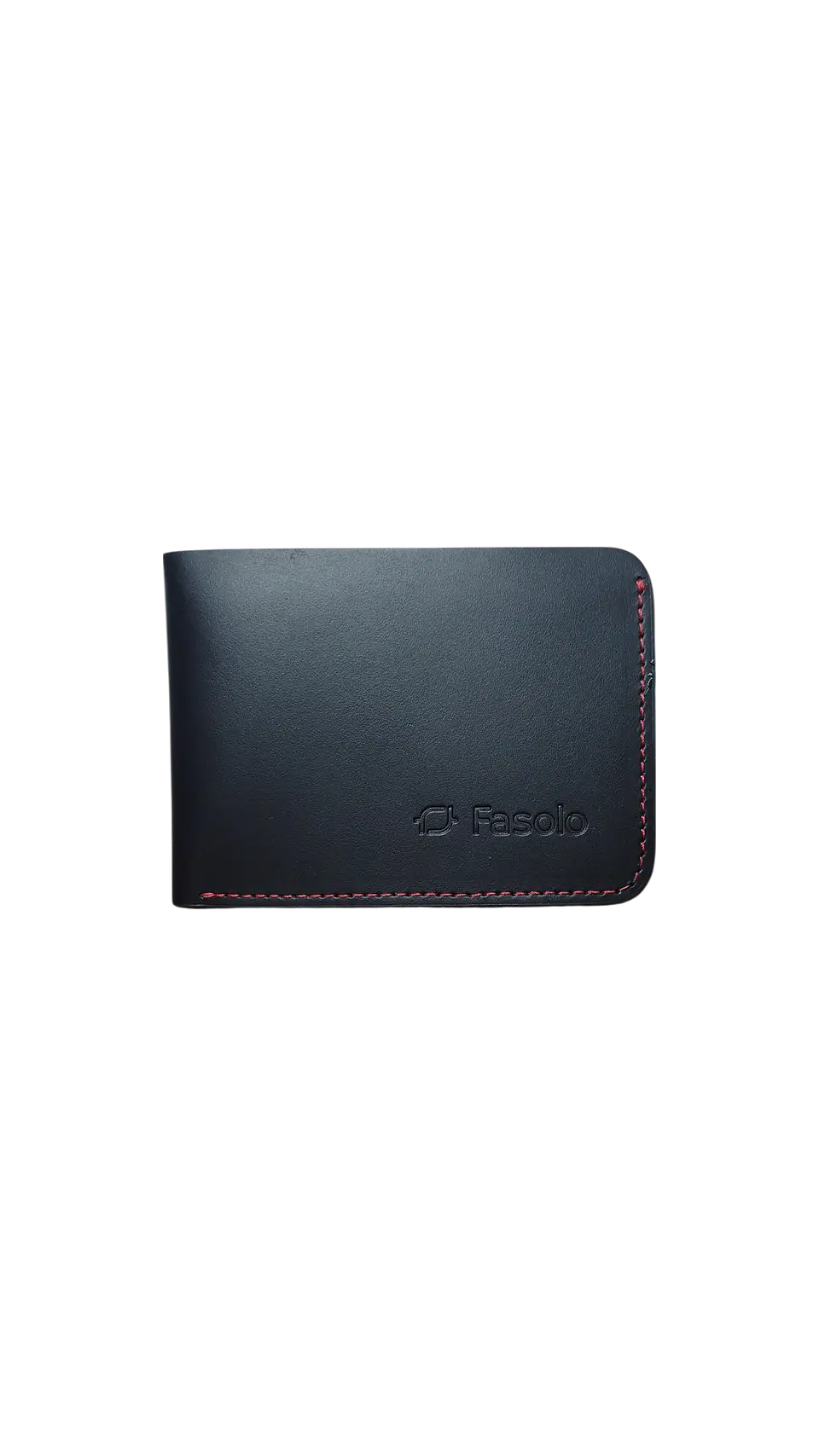 Billetera FASOLO Medium Negro/Rojo 1