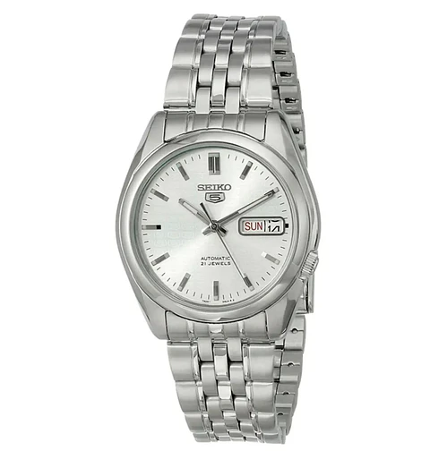 Reloj SEIKO 5 Automático SNK355K1 Plateado