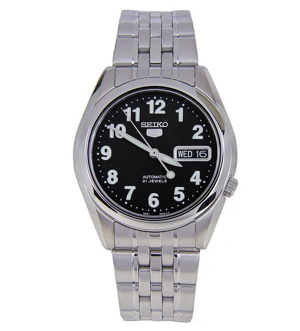 Reloj SEIKO 5 Automático SNK381K1 Negro 1