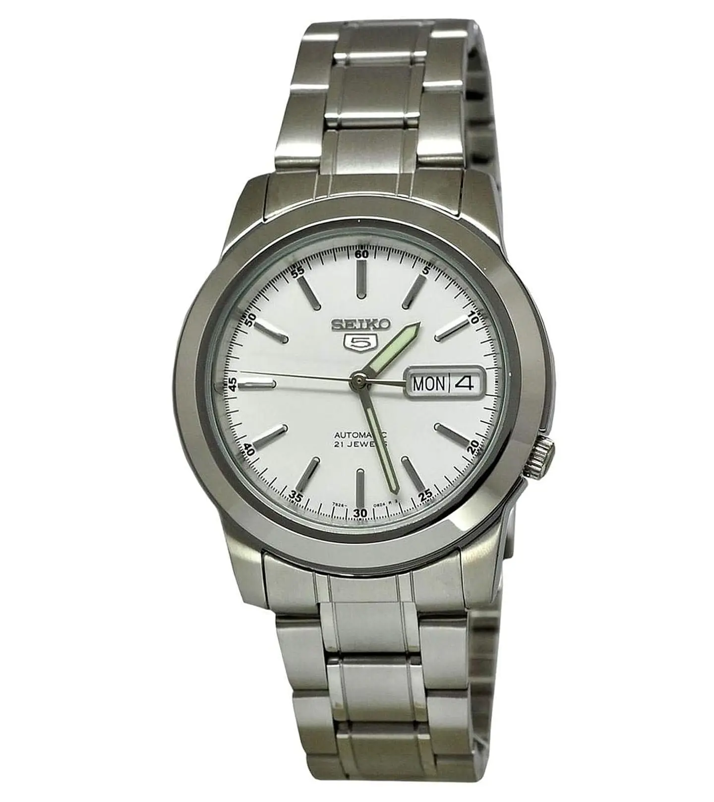 Reloj SEIKO 5 Automático SNKE49K1 Blanco 1