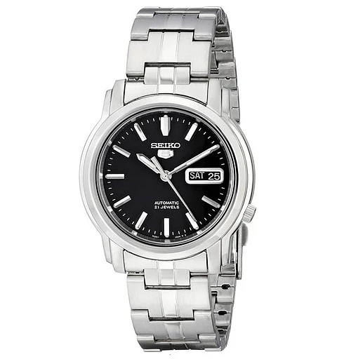 Reloj SEIKO 5 Automático SNKK71K1 Negro