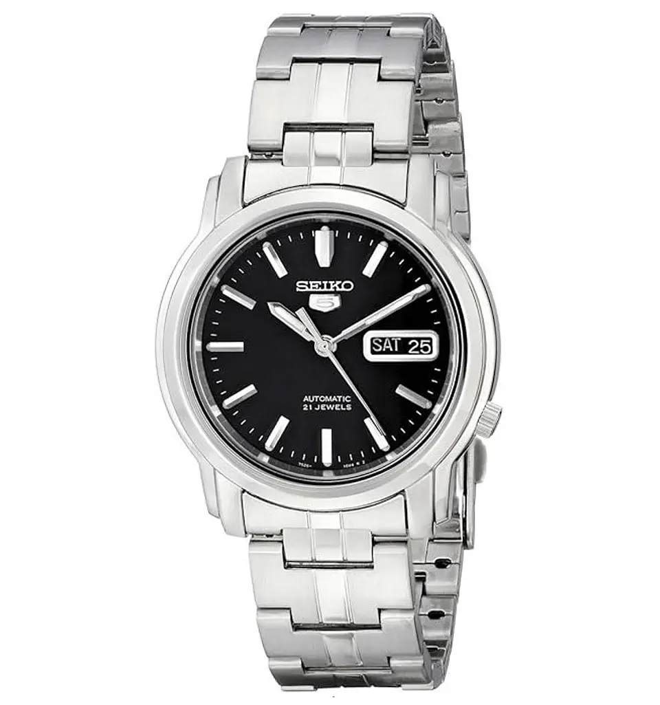 Reloj SEIKO 5 Automático SNKK71K1 Negro 1