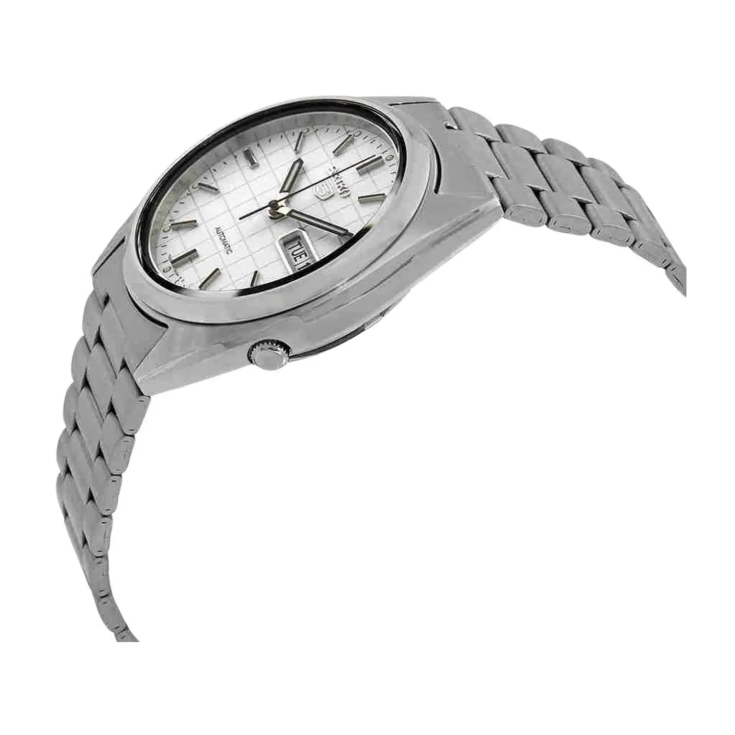 Reloj SEIKO 5 Automático SNXF05K Blanco 2