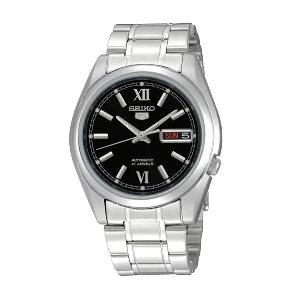 Reloj SEIKO 5 Automático SNKL55K1 Negro 1