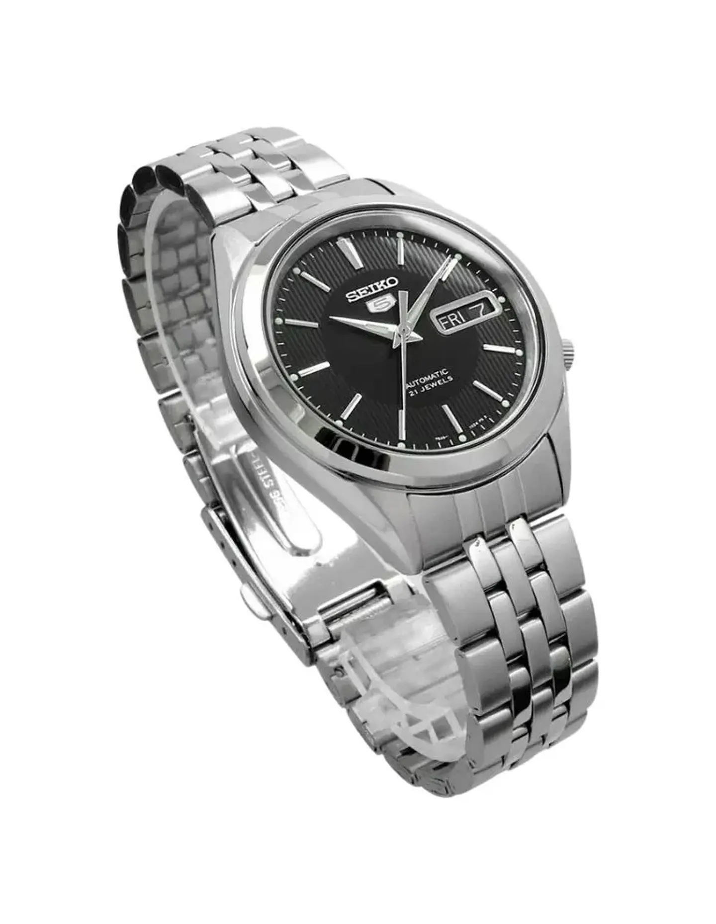 Reloj SEIKO 5 Automático SNKL23K1 Negro 2