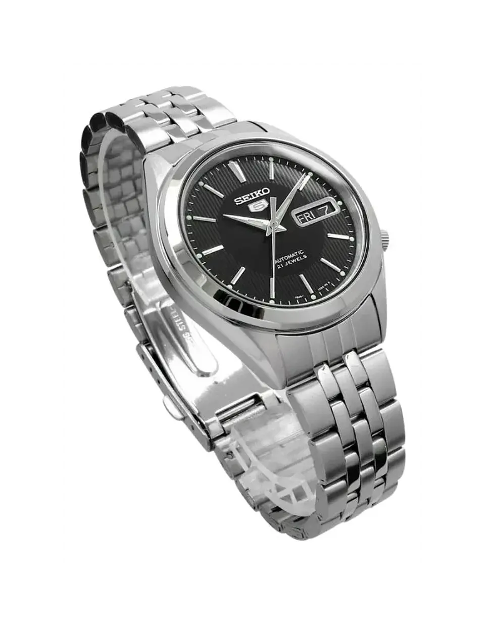 Reloj SEIKO 5 Automático SNKL23K1 Negro 2
