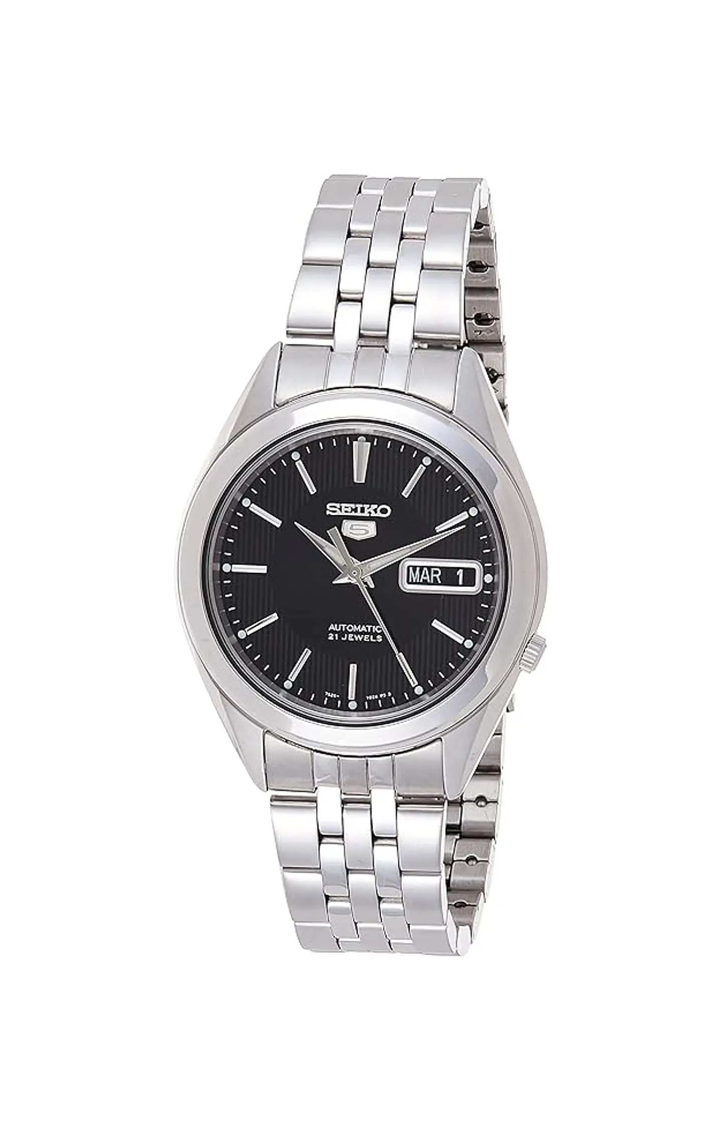 Reloj SEIKO 5 Automático SNKL23K1 Negro 1