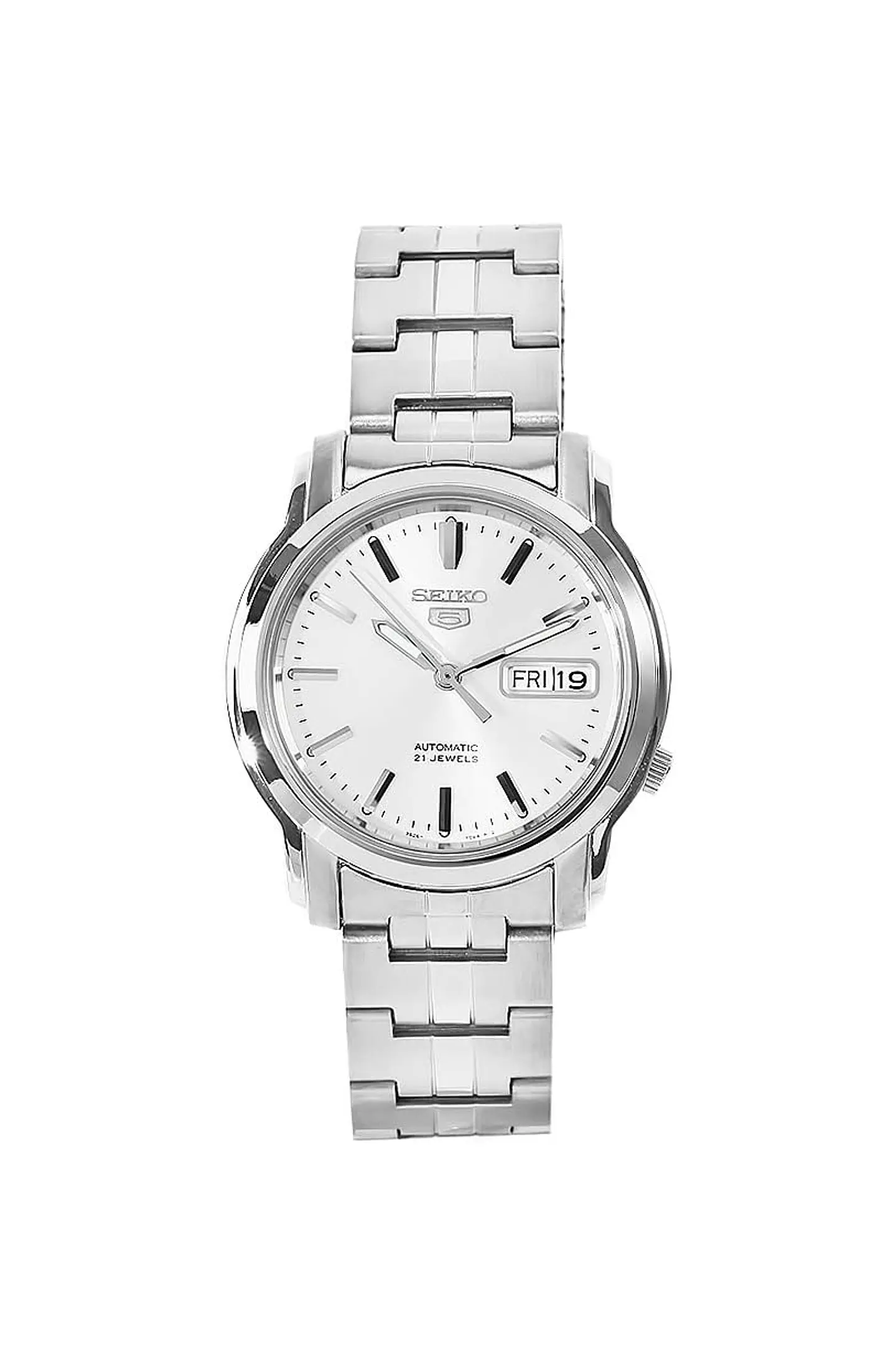 Reloj SEIKO 5 Automático SNKK65K1 Plateado 1