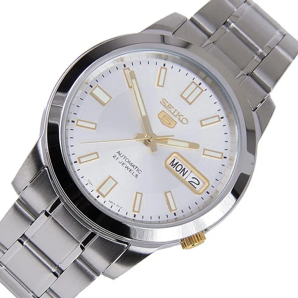 Reloj SEIKO 5 Automático SNKK09K1 Plateado 2