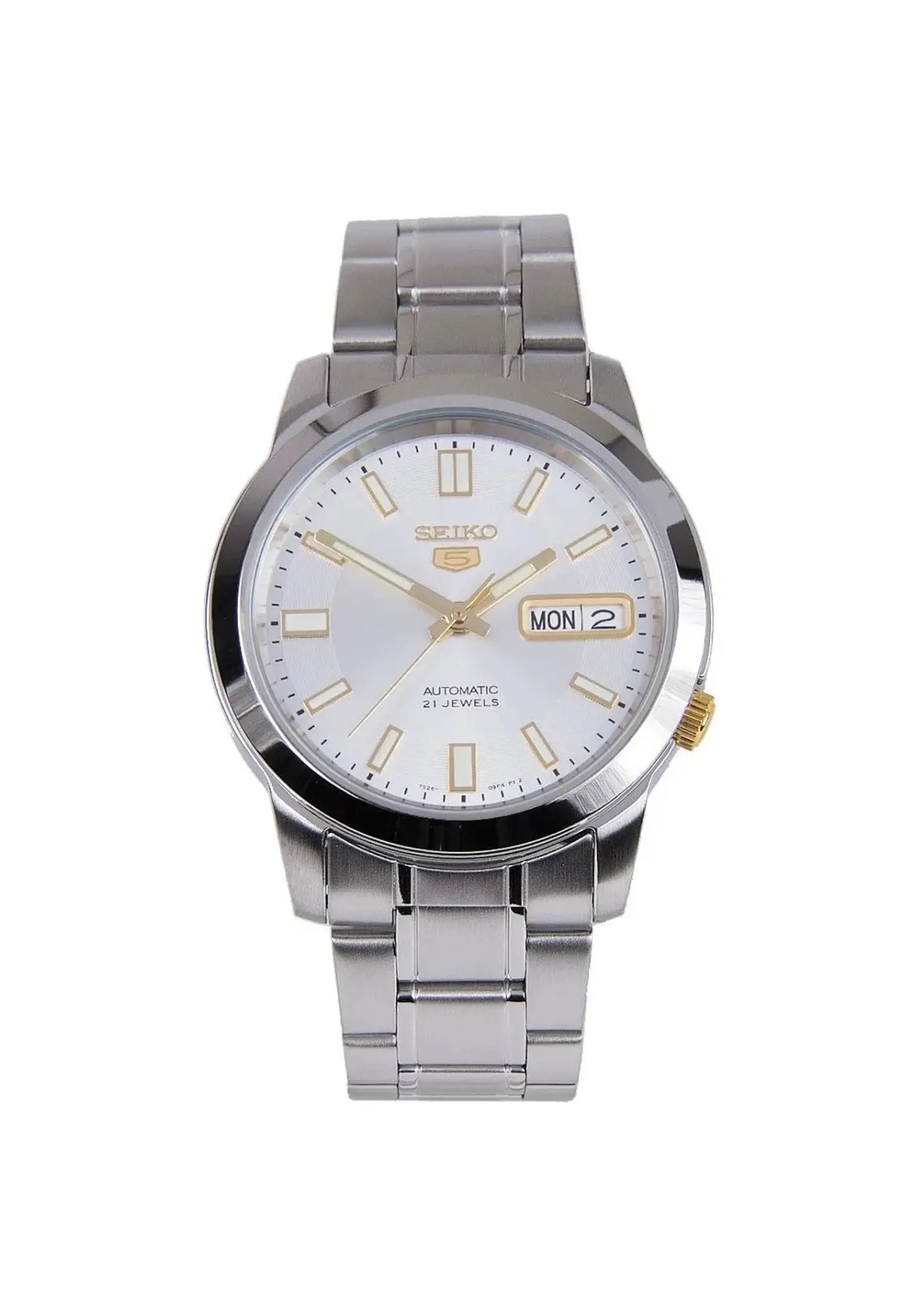 Reloj SEIKO 5 Automático SNKK09K1 Plateado 1
