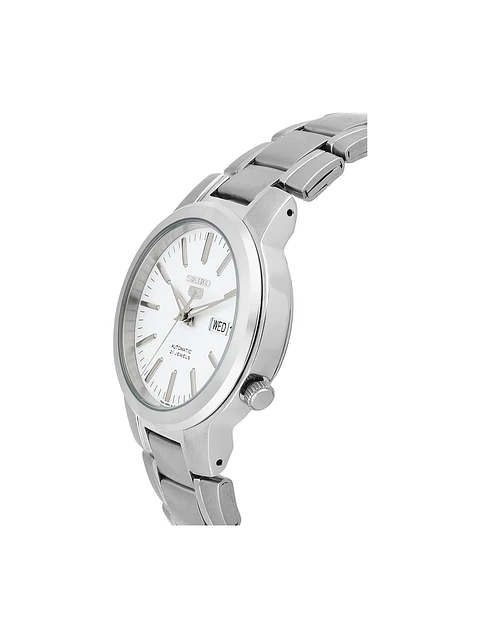 Reloj SEIKO 5 Automático SNKA01K1 Blanco