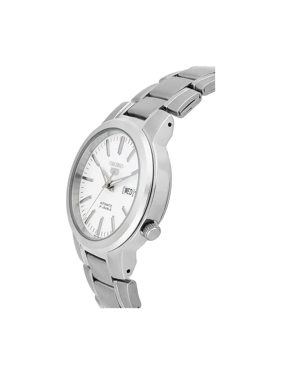 Reloj SEIKO 5 Automático SNKA01K1 Blanco 2