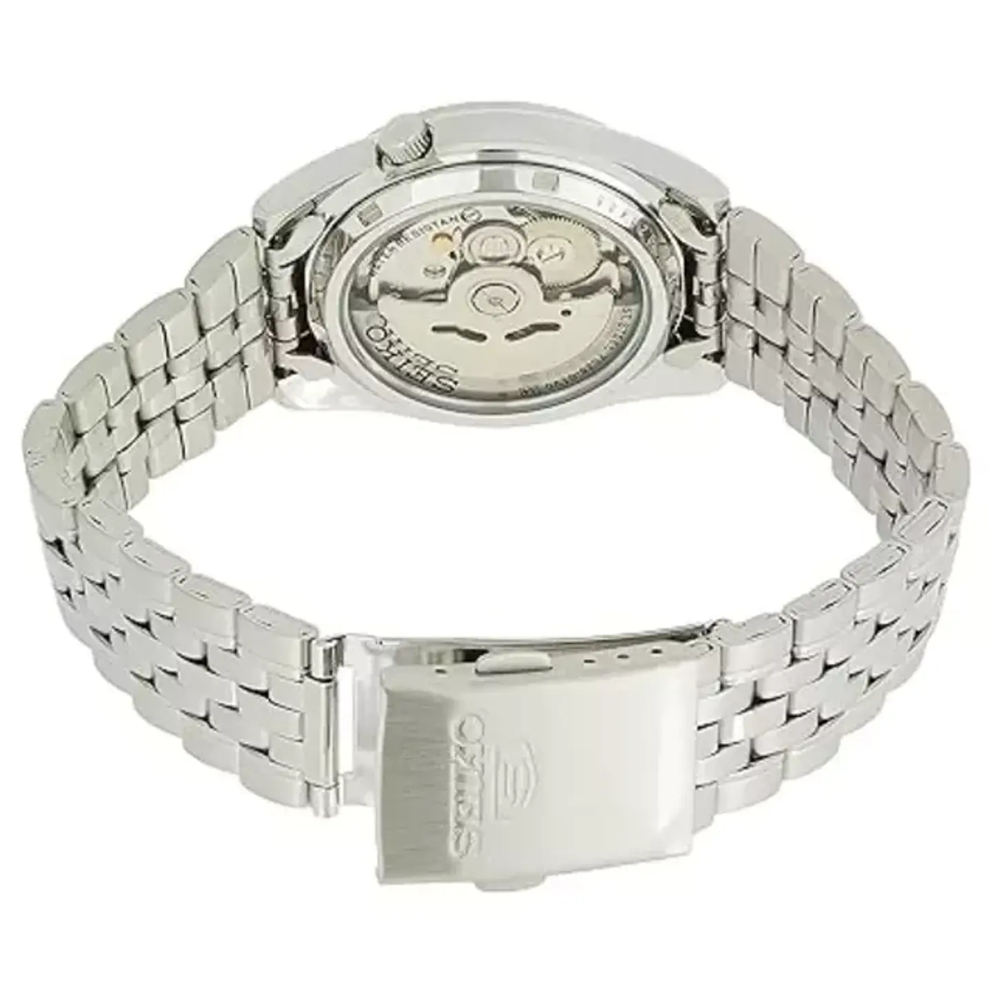 Reloj SEIKO 5 Automático SNK369K1 Blanco 3