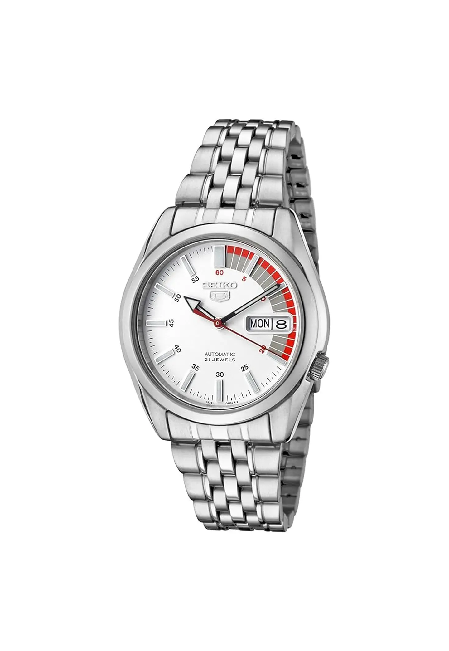 Reloj SEIKO 5 Automático SNK369K1 Blanco 1