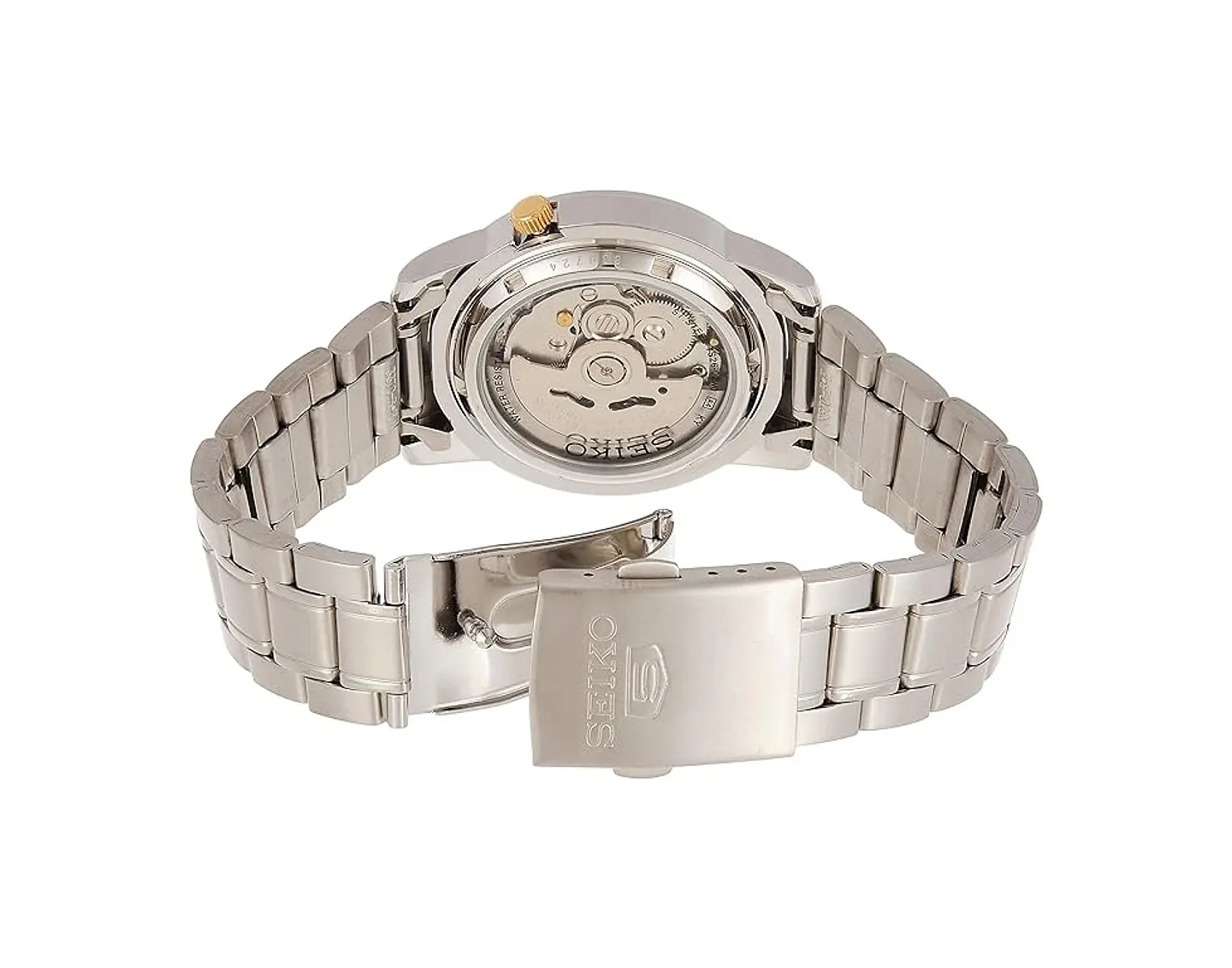 Reloj SEIKO 5 Automático SNKL77K1 Blanco 3