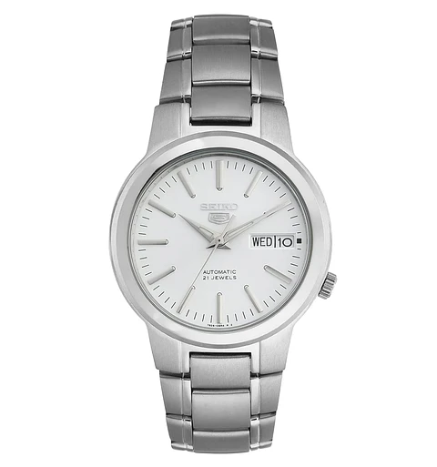 Reloj SEIKO 5 Automático SNKA01K1 Blanco