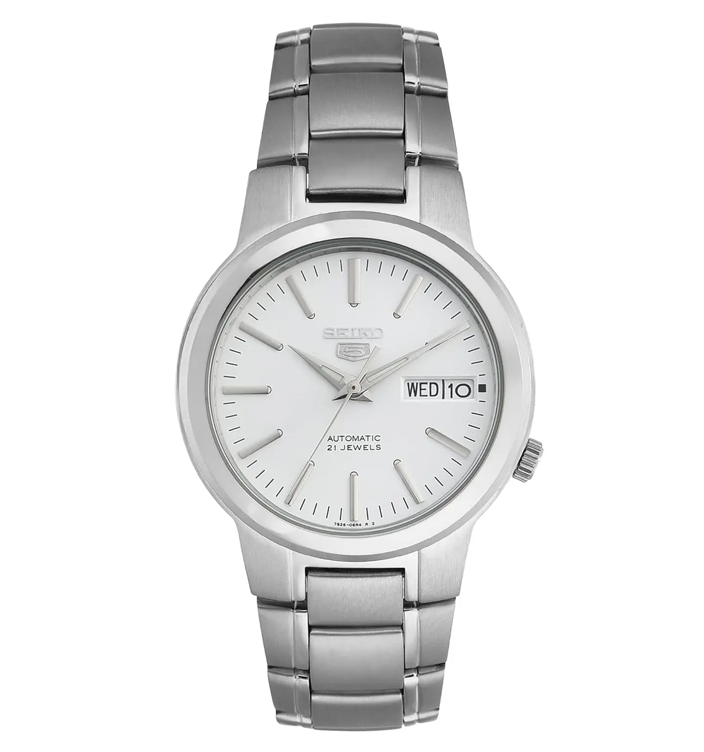 Reloj SEIKO 5 Automático SNKA01K1 Blanco 1