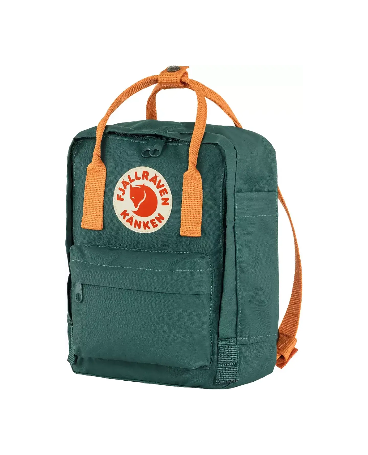 Mochila FJALLRAVEN Kanken Mini Arctic Green - Spicy Orange  2