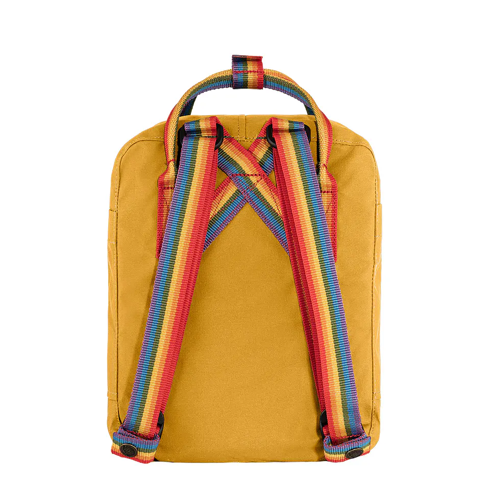 Mochila FJALLRAVEN Kanken Mini Ochre - Rainbow Pattern 3