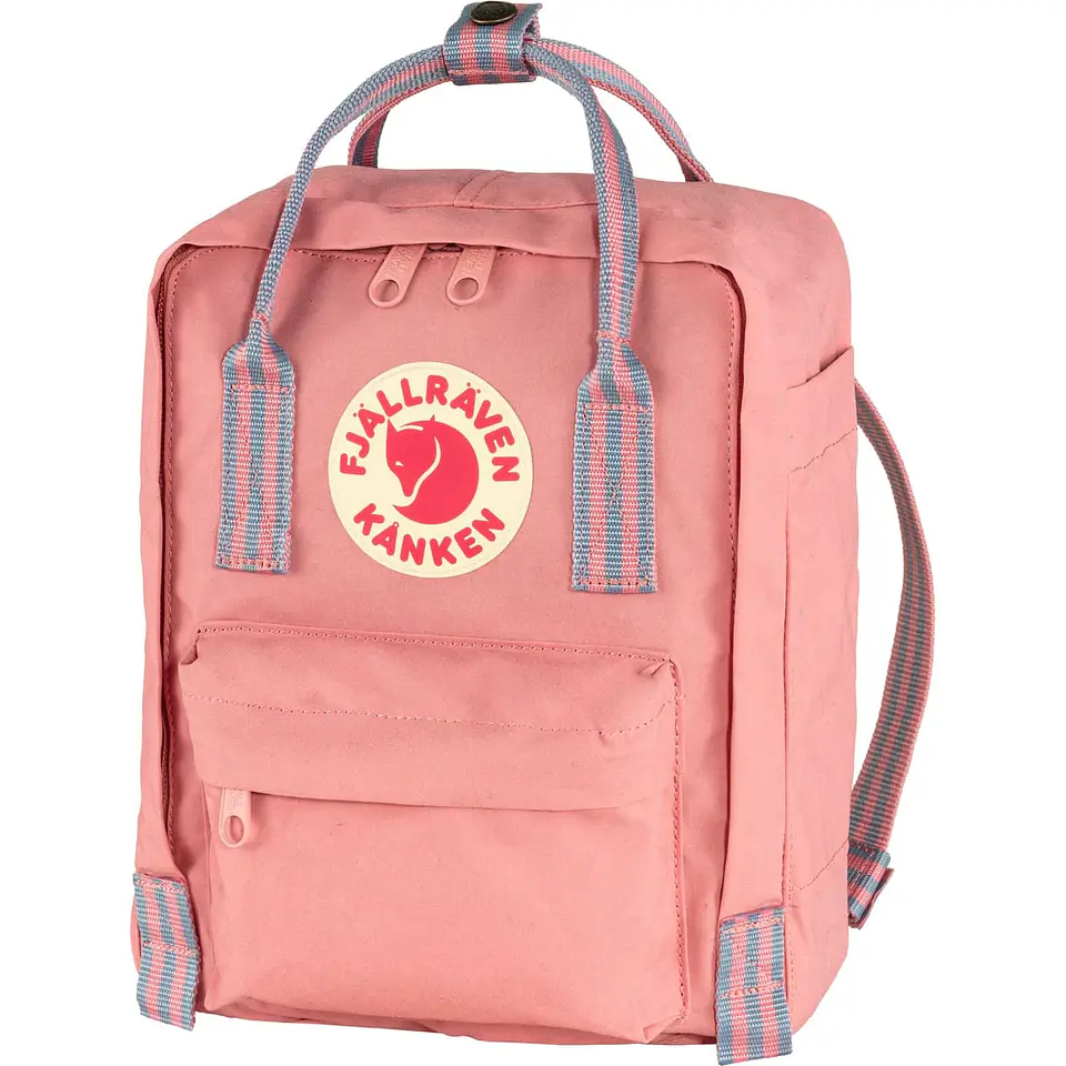 Mochila FJALLRAVEN Kanken Mini Pink - Long Stripes 2