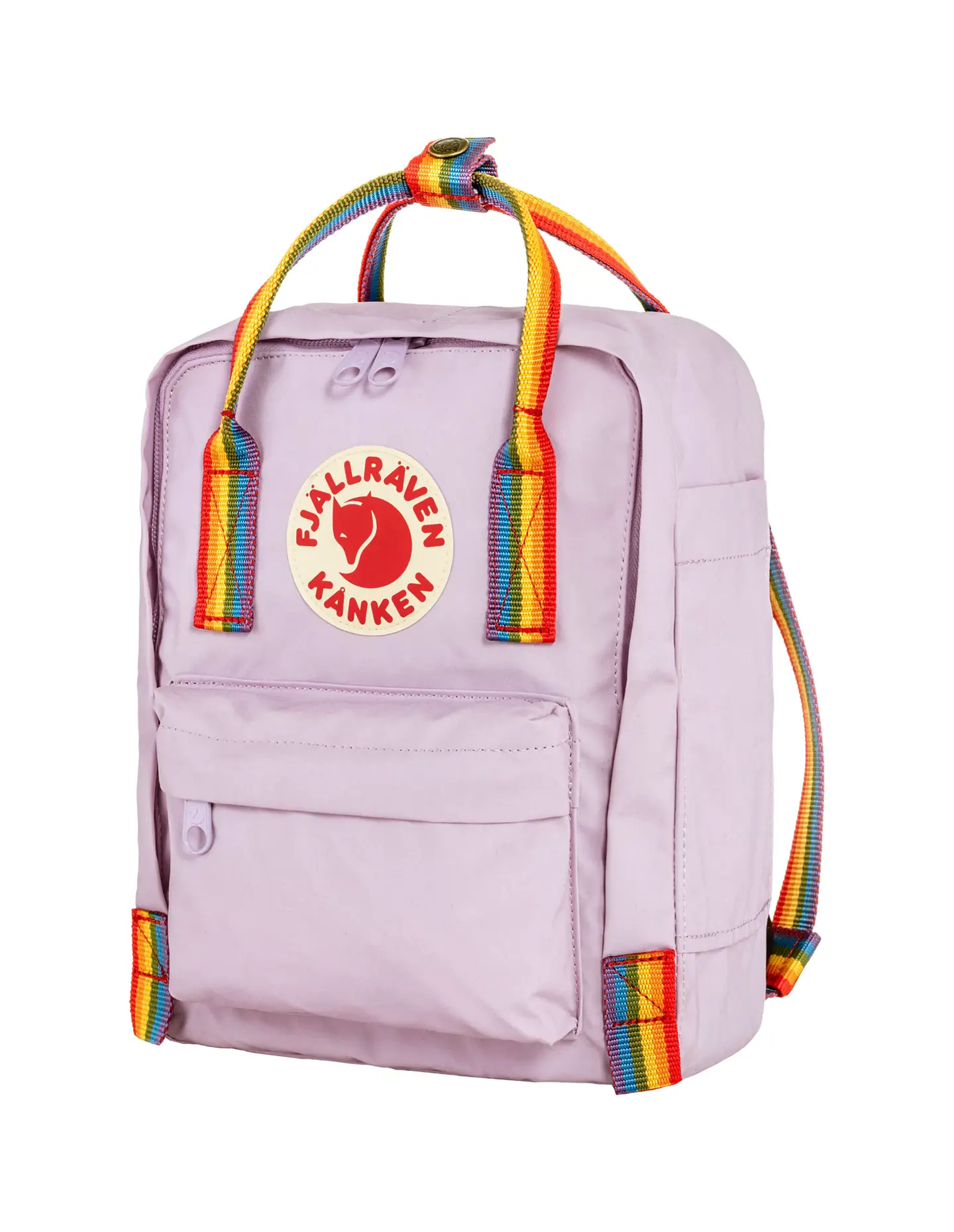 Mochila FJALLRAVEN Kanken Mini Pastel Lavender - Rainbow Pattern 2