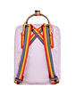 Mochila FJALLRAVEN Kanken Mini Pastel Lavender - Rainbow Pattern - Miniatura 3