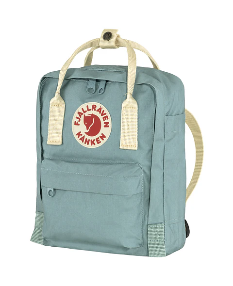 Mochila FJALLRAVEN Kanken Mini Sky Blue - Light Oak 