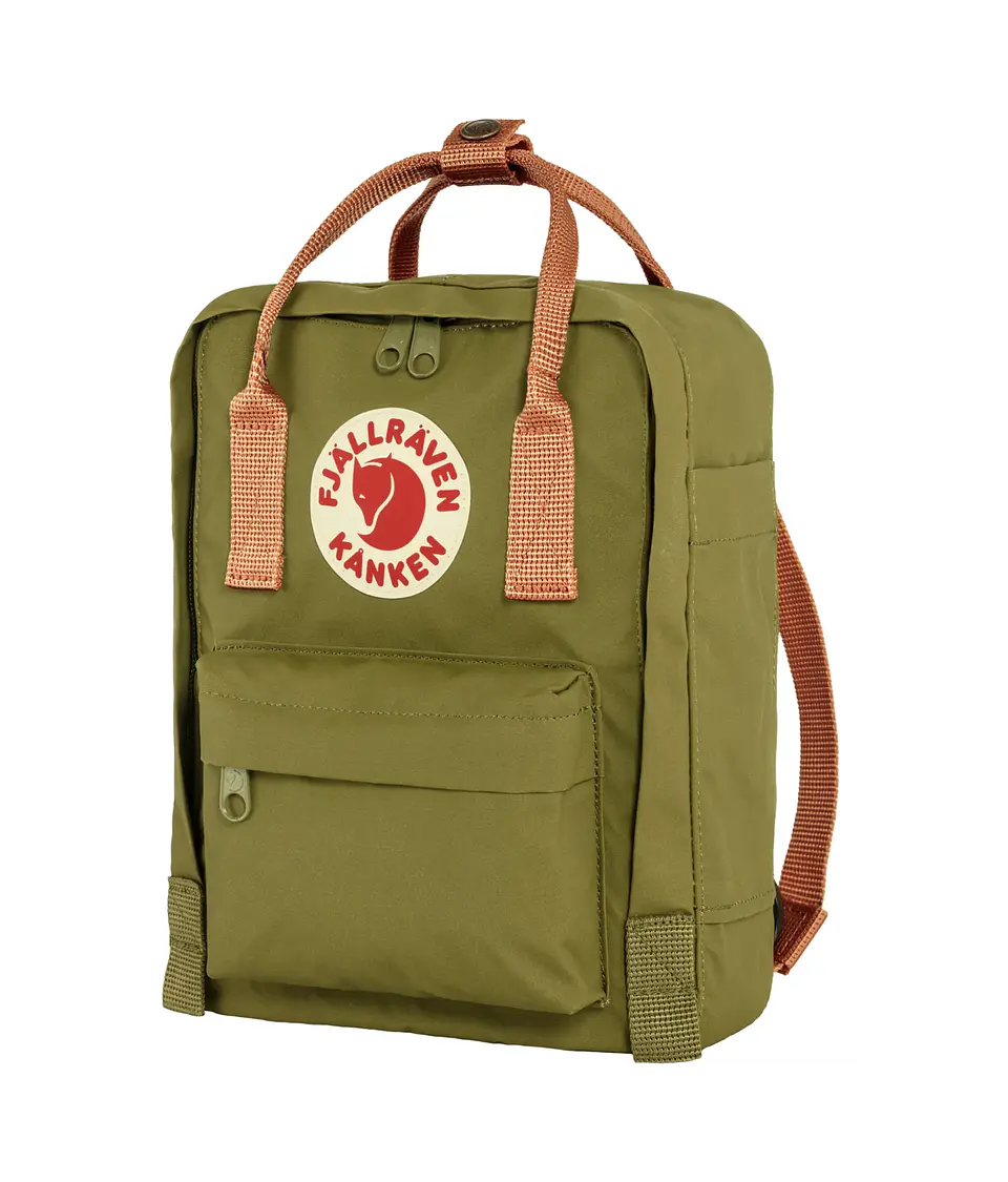 Mochila FJALLRAVEN Kanken Classic Foliage Green - Peach Sand 2