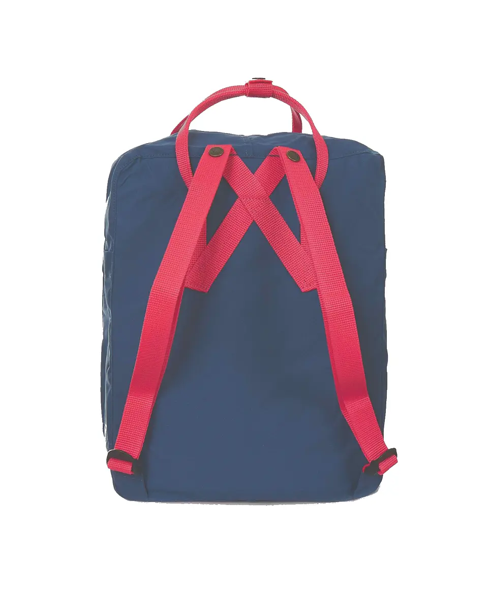 Mochila FJALLRAVEN Kanken Classic Royal Blue - Flamingo Pink 3