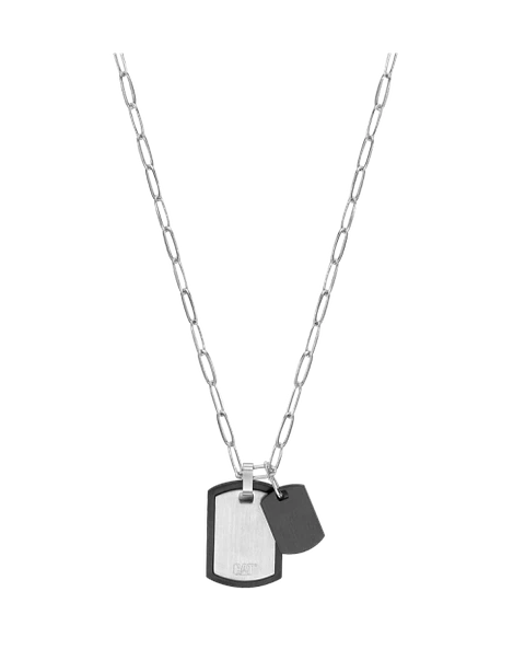 Collar CAT  Placa Tread Black
