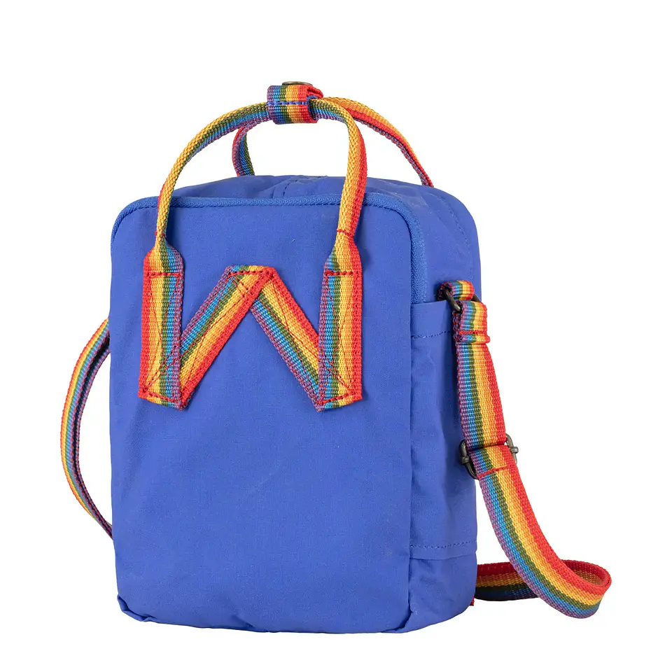Bolso FJALLRAVEN Kanken Sling Cobalt Blue - Rainbow Pattern 2