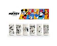 Mickey y Amigos Retro - Juego de 6 vasos - 500 ml - thumbnail 1