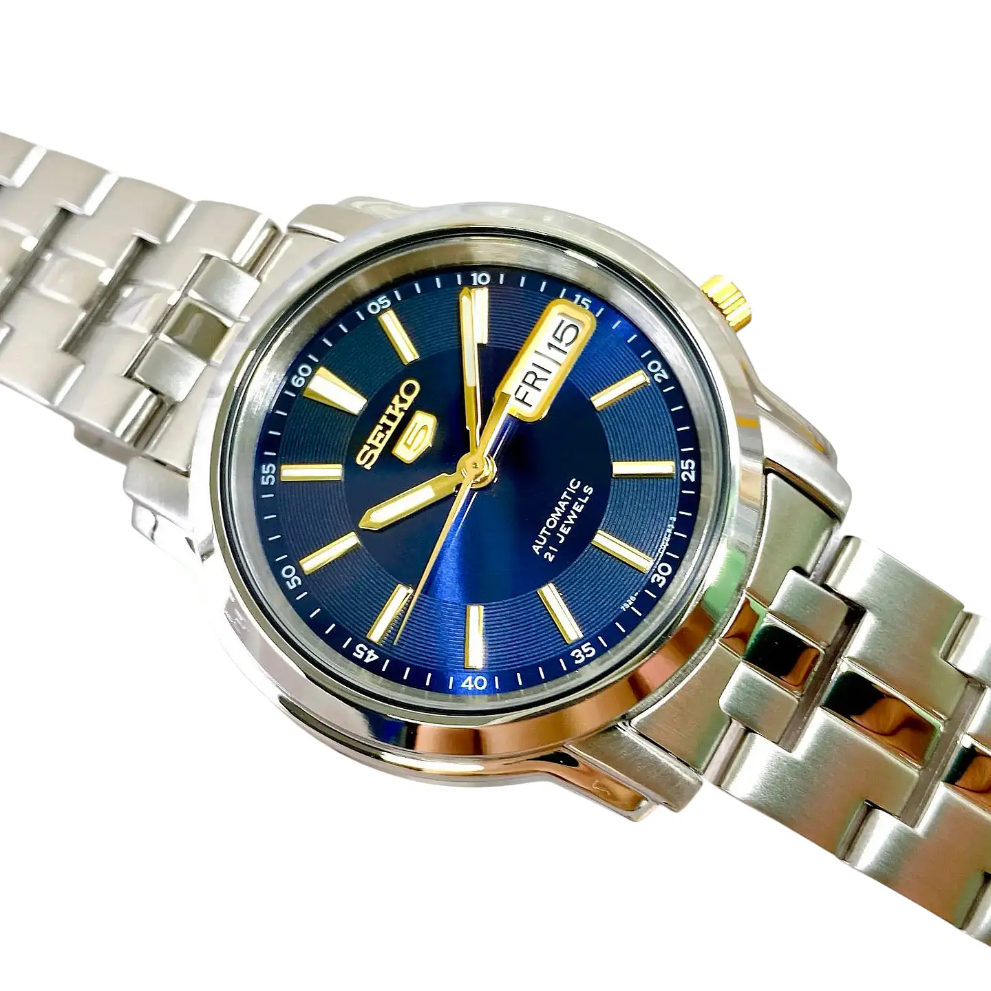 Reloj SEIKO 5 Automático SNKL79K1 Azul 2
