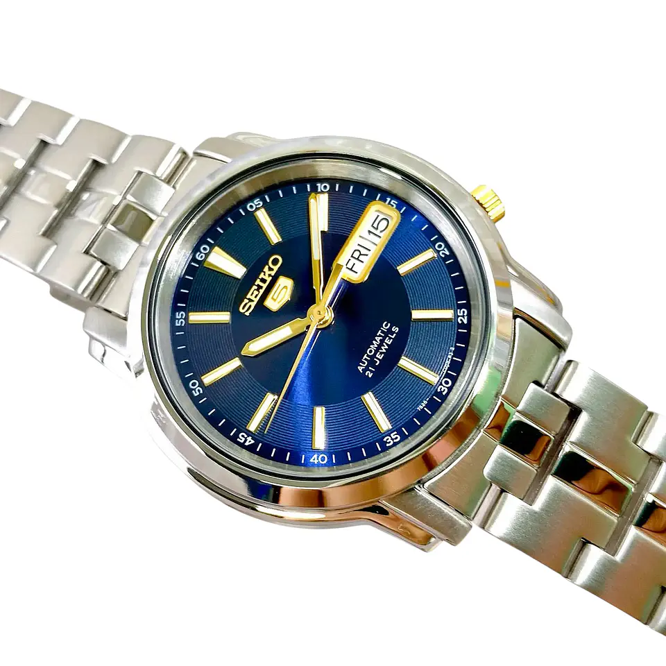Reloj SEIKO 5 Automático SNKL79K1 Azul 2