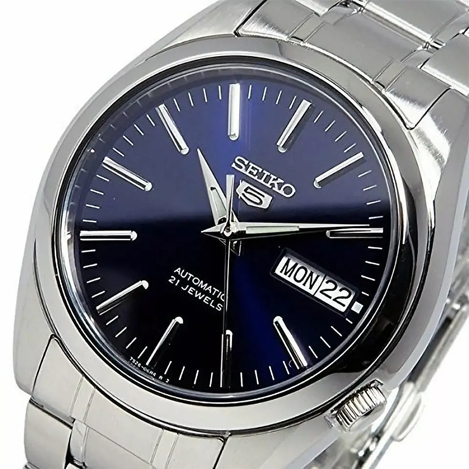 Reloj SEIKO 5 Automático SNKL43K1 Azul 2