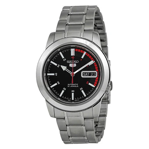 Reloj SEIKO 5 Automático SNKK31K1 Negro