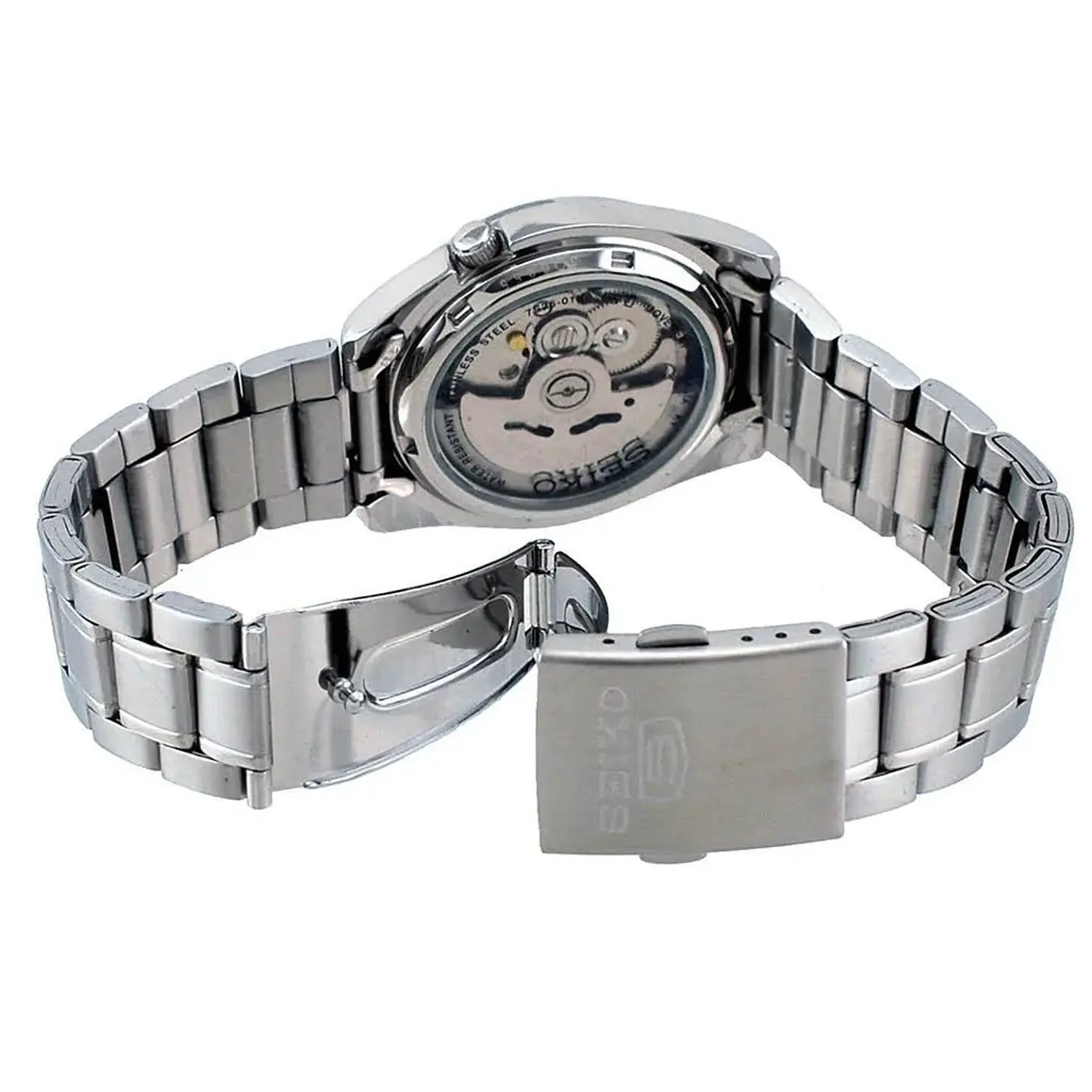 Reloj SEIKO 5 Automático SNKL75K1 Blanco 3