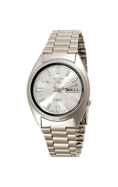 Reloj SEIKO 5 Automático SNXS73K Plateado
