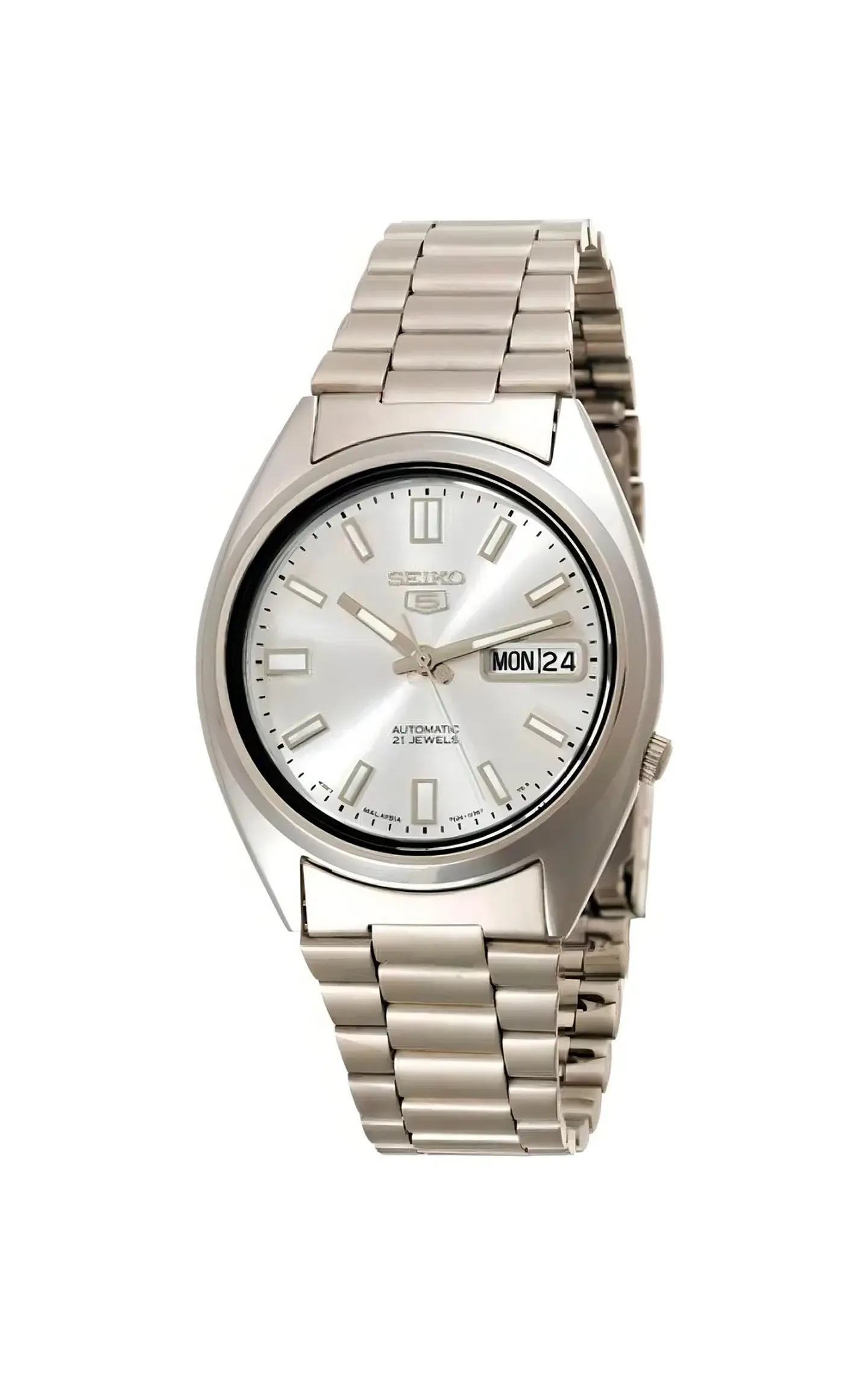 Reloj SEIKO 5 Automático SNXS73K Plateado 1