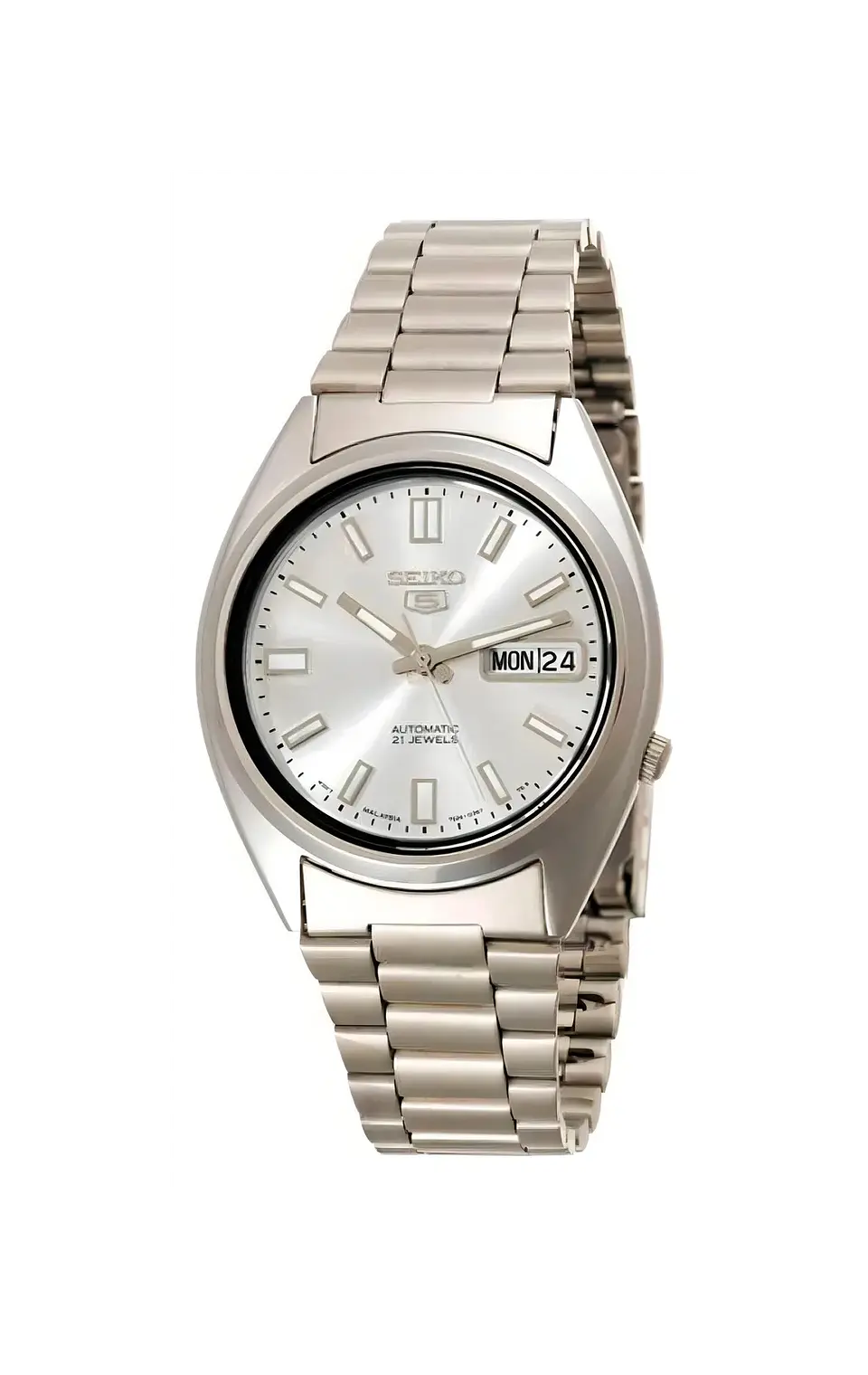 Reloj SEIKO 5 Automático SNXS73K Plateado 1