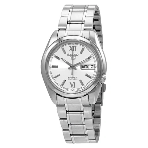 Reloj SEIKO 5 Automático SNKL51K1 Blanco