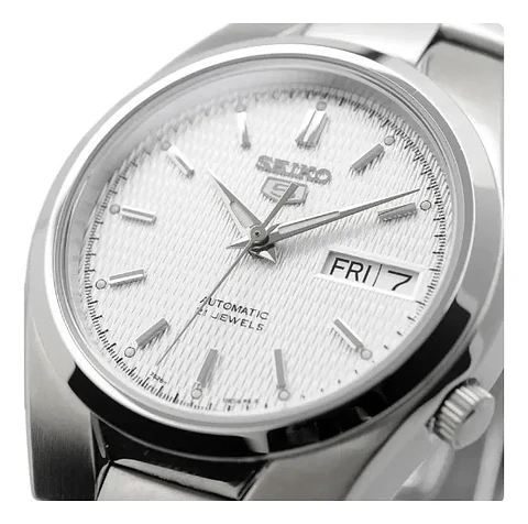 Reloj SEIKO 5 Automático SNK601K1 Blanco