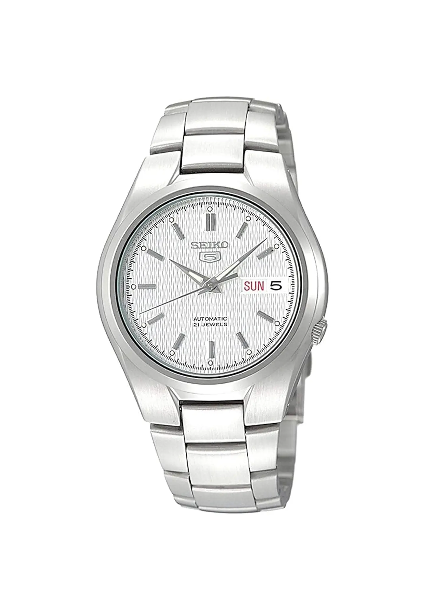 Reloj SEIKO 5 Automático SNK601K1 Blanco 1
