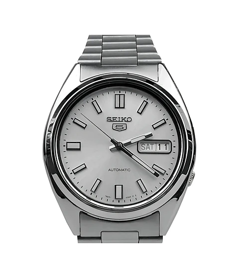 Reloj SEIKO 5 Automático SNXS73K Plateado