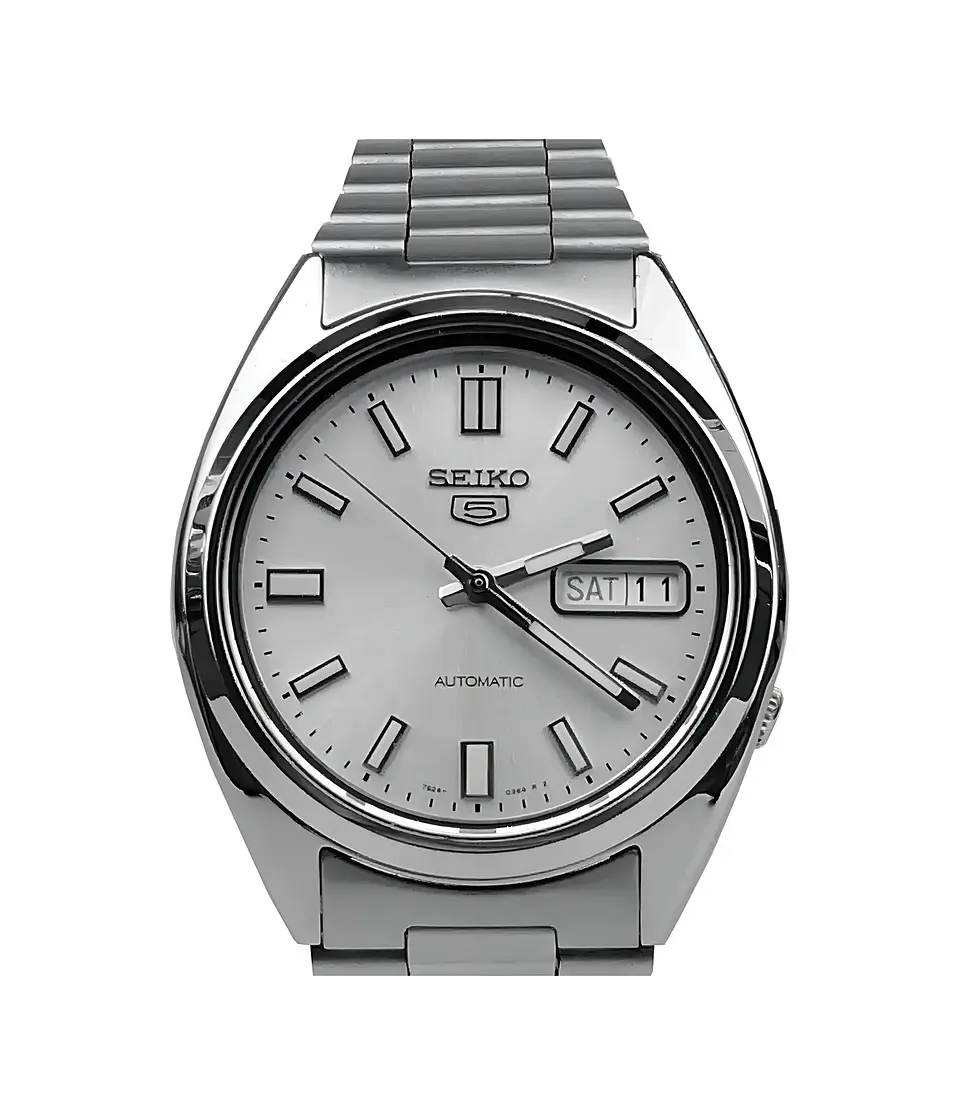 Reloj SEIKO 5 Automático SNXS73K Plateado 2