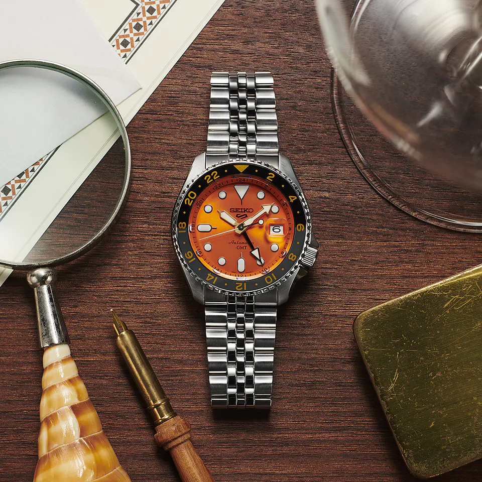Reloj SEIKO 5 Sports GMT Automatic SSK005K1 4
