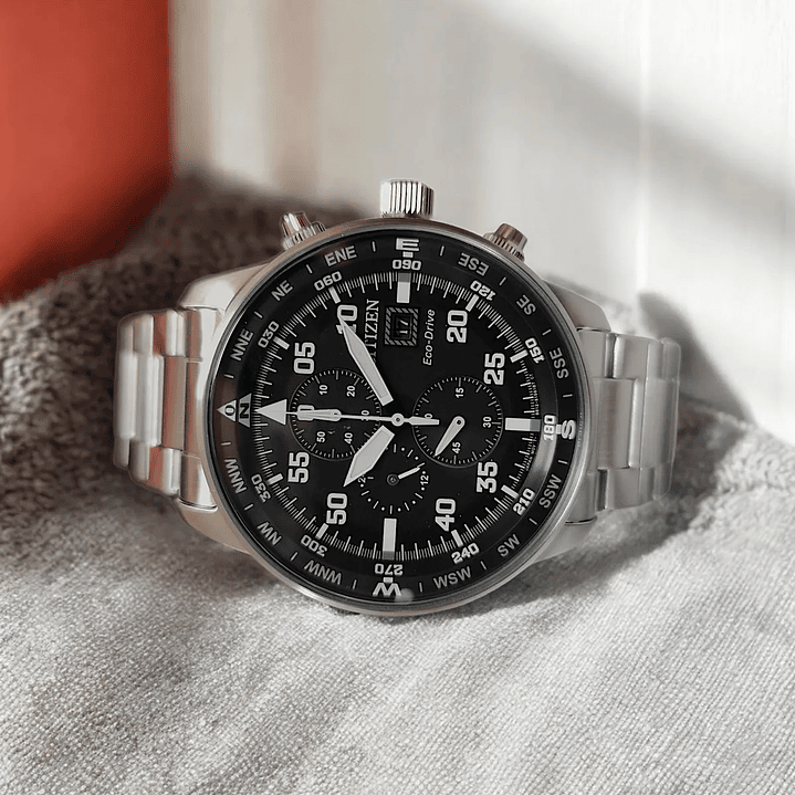 Reloj CITIZEN Eco-Drive Aviator Crono CA0690-88E 2