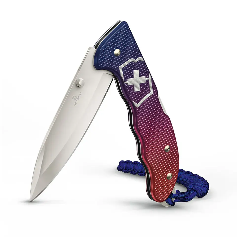 Navaja VICTORINOX Evoke Alox Blue-Red 4